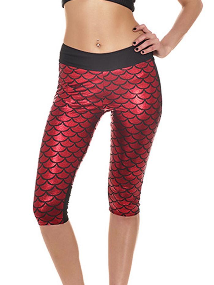 Ericdress Polyester AntiSweat KneeLength Summer Leggings